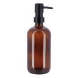 Dispenser Săpun Sticlă500 Ml &ndash; Amber