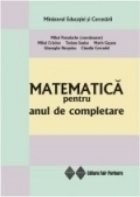 Matematica pentru anul de completare foto