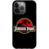 Husa compatibila cu Apple iPhone 14 Plus model Jurassic World, Silicon, TPU, Viceversa, Transparent, Carcasa