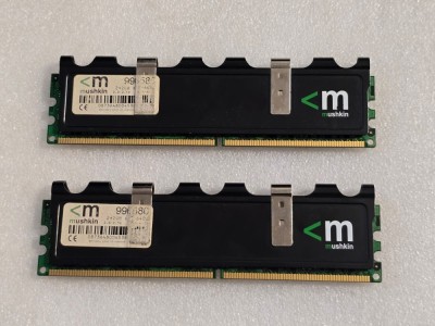 Kit memorie RAM desktop Mushkin 4GB (2x2GB) DDR2 800MHz 996580 foto