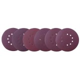 Cumpara ieftin Set discuri abrazive pentru masinile de slefuit Scheppach 5903801701, O225 mm, granulatie 80-240, 6 piese