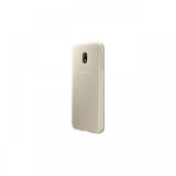 Carcasa Originala Samsung Galaxy J3 (2017) Jelly Cover Gold