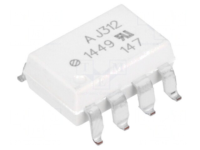 Optocuplor SMD 1 Canal Controler IGBT 3,75kV 8 Pin