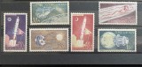 PC294 - Cehoslovacia 1961 Cosmos/ Explorarea Spatiului, serie MNH, 6v, Nestampilat