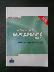 ADVANCED EXPERT CAE. STUDENT&amp;#039;S RESOURCE BOOK WITH KEY AND AUDIO CD (2008) foto