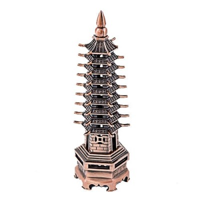 Pagoda celor noua nivele din metal foto