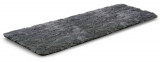 Mochetă moale antiderapantă Shaggy 80x300 cm Culoare gri &icirc;nchis