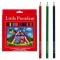 Set Creioane Colorate Subțiri, Little President, 24 Bucăți, Multicolor