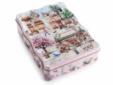 Cutie depozitare metal multicolor 13 x 18 x 5 H