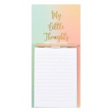 Set Notițe Magnetice, My Little Thoughts, Multicolor, 50 File, Creion Inclus, Oem