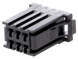 Mufă mamă cablu-placă Dynamic D-3100D 3,81mm 6 pini 250V 10A, TE Connectivity