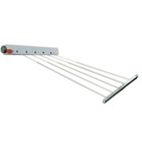 Uscator de rufe retractabil iZowe, lungime 4 metri, accesorii fixare