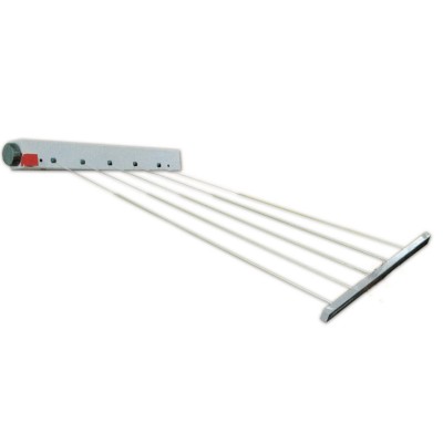 Uscator de rufe retractabil iZowe, lungime 4 metri, accesorii fixare foto