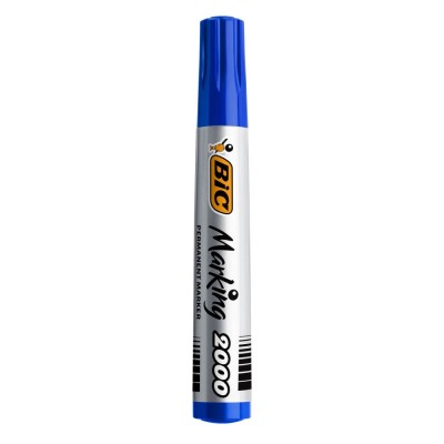 Marker permanent, BIC Marking 2000, albastru foto