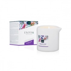 Lumanare de Masaj Aroma Trandafir Violet 60 gr