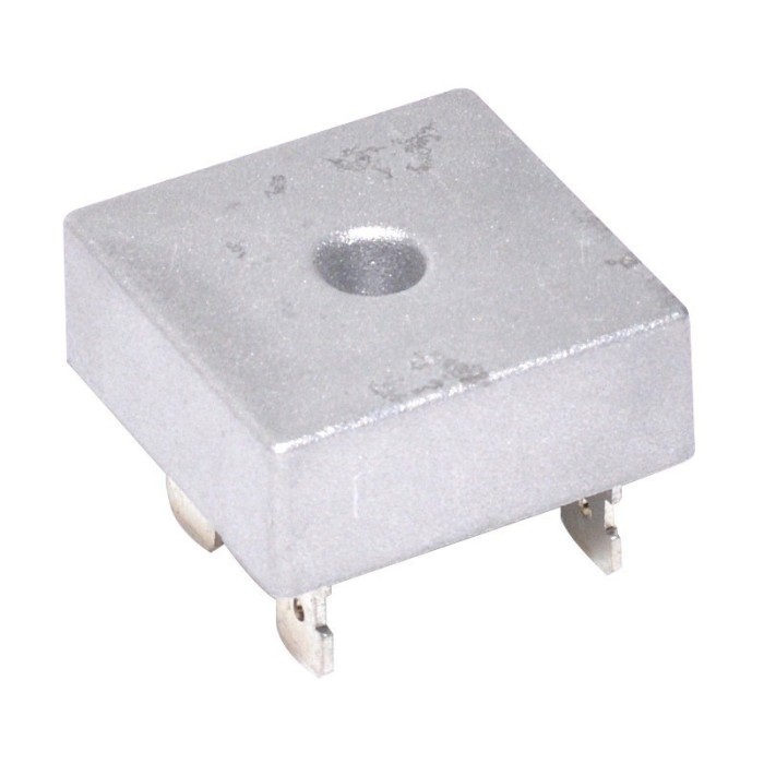 Punte redresoare elSales, ELS-KBP-1010, 10A, cu racire, Dimensiuni 23x23x21mm