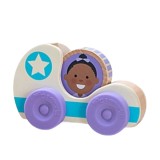 Masinuta din lemn blue star colectia go tots, Melissa &amp; Doug