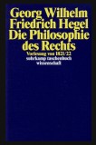 Die philosophie des Rechts Vorlesung von 1821/22 / G. W.F. Hegel