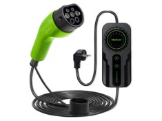 &Icirc;ncărcător QOLTEC 3,5kW 230VAC IP65 eMobility 52468, Cablu 1x0,5mm2 și 3x2,5mm2