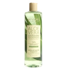 Apa micelara demachianta, cu extract de aloe vera, vegana, Revers, 400 ml