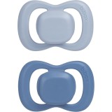 B.Box Silicone 0-6m suzetă Ocean/Sky 2 buc