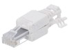 Logilink Conector RJ45 Cat 6a Neecranat, Tata, 8p8c, Montare Fara Unelte, Model MP0028