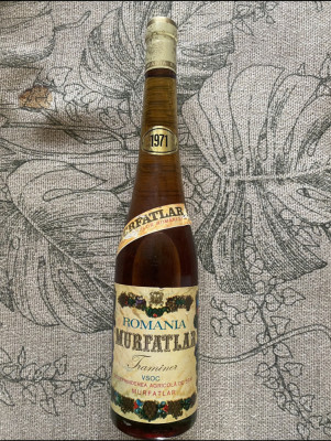 Vin Murfatlar Traminer - VSOC - 1971 foto