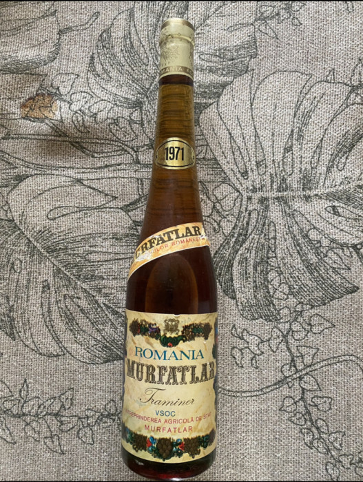 Vin Murfatlar Traminer - VSOC - 1971