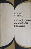 Introducere in Critica Literara - Adrian Marino, 1968, Editura Tineretului, 554 Pagini, Limba Romana, Carte Veche