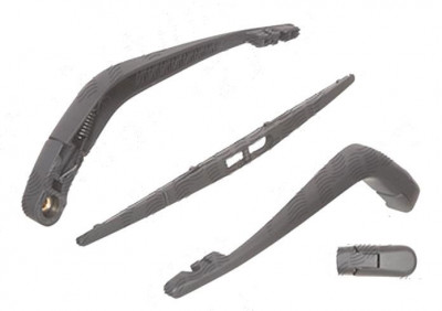 Brat stergator luneta Honda Jazz/Fit (Ge), 10.2008-12.2015, spate, cu lamela stergator de 350 mm, ; specific foto