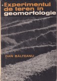 Dan Balteanu - Experimentul de teren in geomorfologie