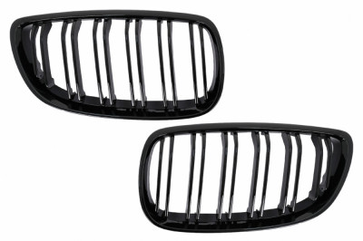 Grile Centrale compatibil cu BMW Seria 3 E92 E93 Coupe Convertible PreLCI (2006-2009) Double Stripe M-Package Sport Design FGBME92DPBTT foto