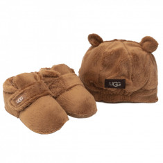 Cizme de iarna UGG Baby Bixbee Boot and Beanie 1120951I-CHE maro foto