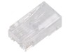 Conector RJ45 Cat 6 8p8c mufă de trecere 8 pini
