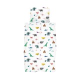 Snurk lenjerie de pat Origami animale de grădină zoologică 135 x 200