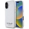 Husa iPhone 16 Karl Lagerfeld Hardcase Leather Hotel, RSG, KLHCP16SPGWCMKHG
