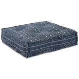 VidaXL Pouf modular Indigo 70x70x36 din fibră