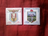 2 Timbre Ecuador 1954 - Steme Provincii