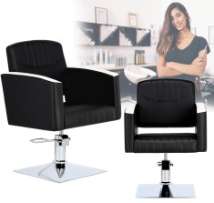 Scaun de coafat Cruz hidraulic rotativ pentru salonul de coafură scaun de coafor
