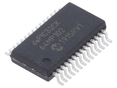 Microcontroler dsPIC 64kB, 8kB SRAM foto