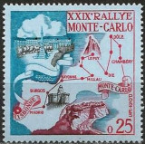 C4679 - Monaco 1960 - Raliul.neuzat,perfecta stare