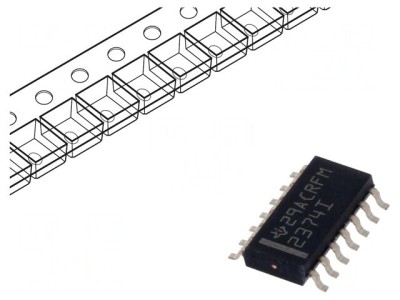Amplificator Operațional 3MHz 4 Canale SO14 Rola Bandă foto