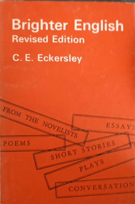 BRIGHTER ENGLISH. REVISED EDITION-C.E. ECKERSLEY