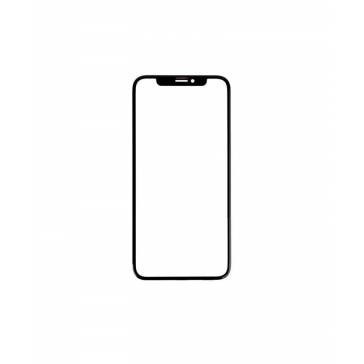 Geam sticla cu OCA Apple iPhone X Negru Service Pack