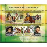 GUINEA BISSAU 2007 EXPLORATORI NAVIGATORI CORABII