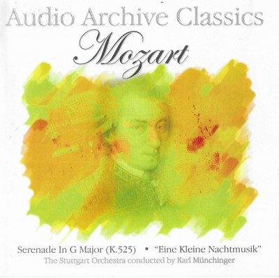 CD Mozart / The Stuttgart Orchestra Conducted By Karl M&amp;uuml;nchinger, muzica clasica foto