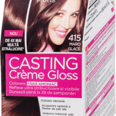 Loreal Paris CASTING CREME GLOSS Vopsea păr 415 Maron Glac, 1 buc