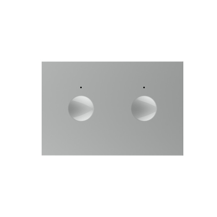Modul intrerupator dublu cu touch Livolo standard Italian, Serie noua SmartElectro IntelligentHouse