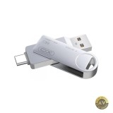 Memorie Externa USB-A 3.0 / USB-C XO Design DK03 64Gb