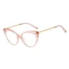 Ochelari Calculator Techsuit Reflex TR90 F93308 Clear Pink, Rame Ochelari PC Protectie, Filtru Lumina Albastra